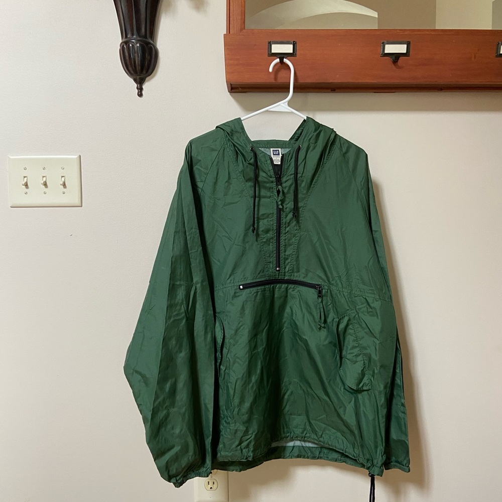 Retro rain jacket